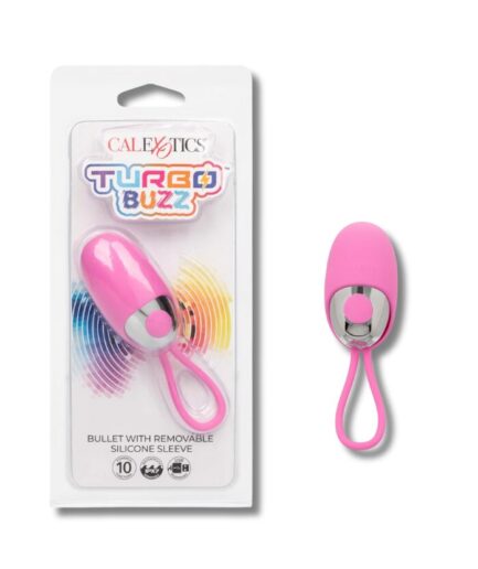 BALA VIBRADORA CON FUNDA DE SILICÓN EXTRAIBLE