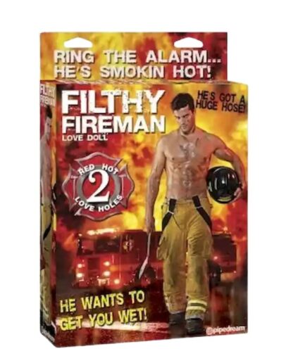 EL BOMBERO. MUÑECO INFLABLE