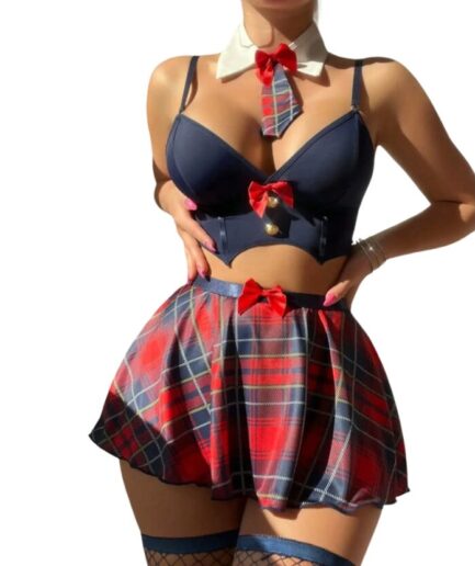 TRAJE DE COLEGIALA SEXY